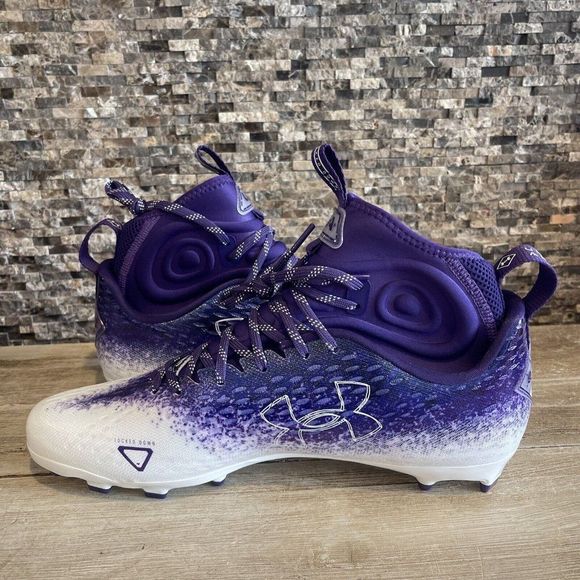 Under Armour Spotlight Lux MC 2.0 Football Cleats Purple 3026410-111 size 13 - Picture 7 of 7